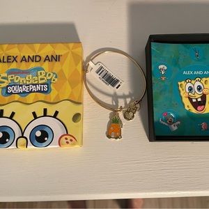 New in box- SpongeBob pineapple house Alex and Ani bracelet!